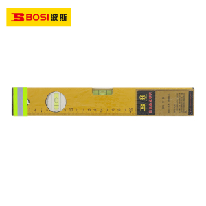 波斯(BOSI) 荧光 系列铝合金水平尺 300mm 把