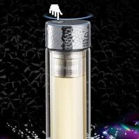 爱仕达(ASD)玻璃杯双层家用高硼硅玻璃杯携磁吸泡茶杯子水杯茶水分离RWB32B8Q