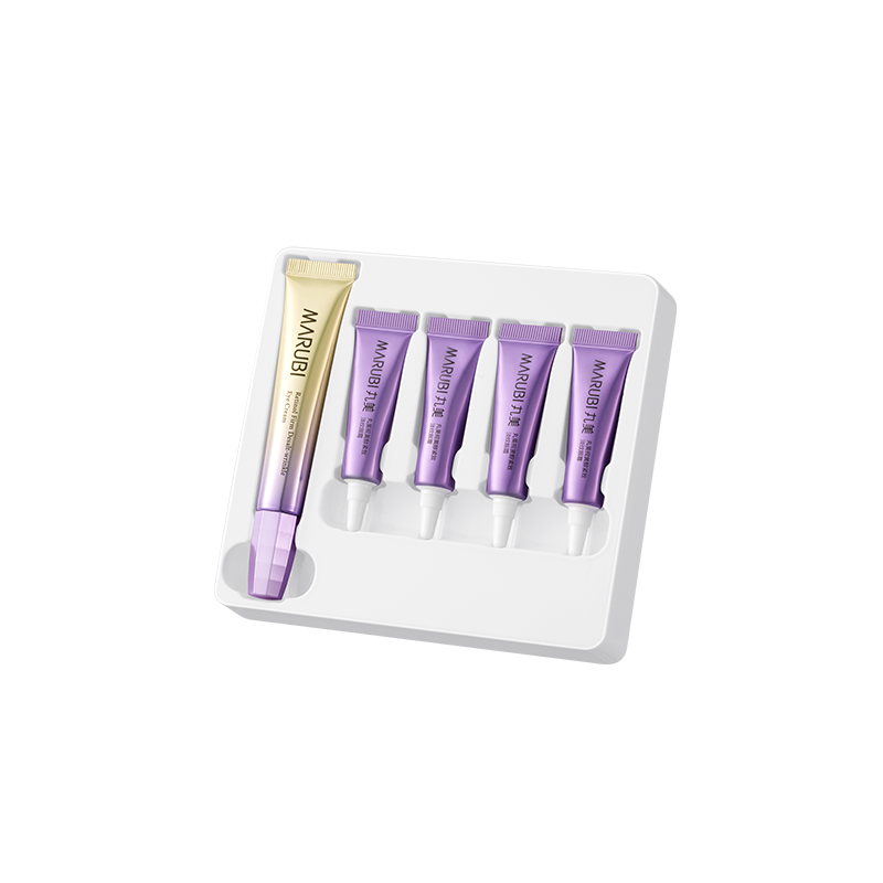 丸美小红笔紧致淡纹眼霜心选礼盒(20g+5g*4+面膜*1片)