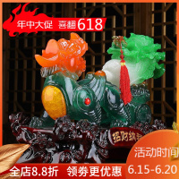 家柏饰(CORATED)貔貅摆件扭头貔恘客厅吧台电视柜皮丘酒柜装饰品开业礼品