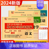 [2024]语文 (2版) 小学升初中 [正版]2024新版江苏13十三大市小学毕业升学真卷精编江苏省小升初考生适用语文