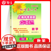 2025灿烂在六月 上海中考真题分类汇编 数学 中西书局初一初二初三年级中考数学复习测试中学教辅七年级八年级九年级