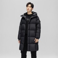 高端黑钻系列鹅绒保暖羽绒服哈尔滨旅游装备零下40度防寒东北鹅绒羽绒服加厚男女情侣外套羽绒服男情侣同款冬季新款国潮牌加厚