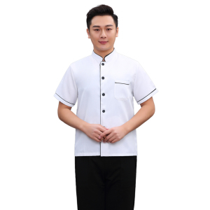 天鸣 厨师服短袖上衣 160-190 件 160-190 下单请备注尺码