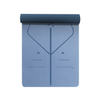 型壳 瑜伽垫 双色 183*61*0.8cm加厚+弹性肩带+网包/套