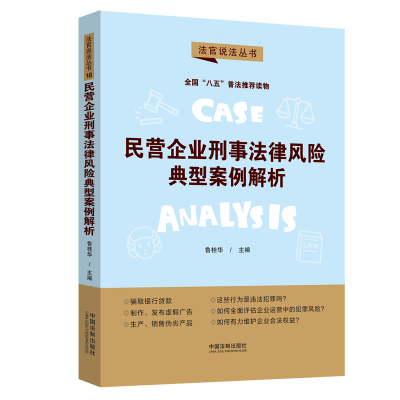 正版新书]民营企业刑事法律风险典型案例解析鲁桂华978752161934