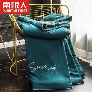 夏季刺绣冰丝空调被夏凉被夏被学生宿舍双人夏天薄款被子