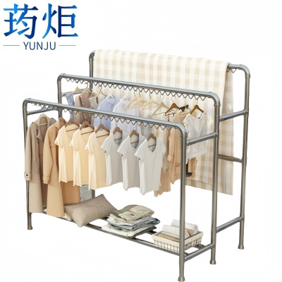 荺炬晾衣架三杆1.8米个