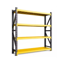 迅迈 货架2000*400*2000mm[单层承重260kg] 仓储多层仓库储物展示架 仓库货架展示架