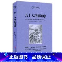 [正版] (80天)八十天环游地球 英文原版+中文版 英汉对照图书 中英文双语小说 学生bi看课外读物英语原著 读名著学