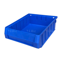 翌嘉YJ4120617 蓝色分割式零件盒塑料分格盒 300*235*90