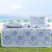 家柏饰(CORATED)家纺冰丝凉席三件套1.8m床可折叠夏天空调软席1.5米单人席子