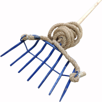 拉耙 七齿 含绳及柄 把