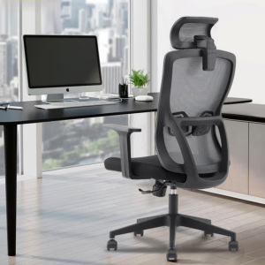 意森亚 办公椅 网布材质 可升降旋转带头枕 5千克轻便设计