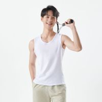 40支精梳棉男士背心纯棉内穿运动跨栏全棉内衣宽肩春夏季打底汗衫