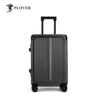 PLOVER香港啄木鸟24英寸铝框拉杆箱 (GD2716-24A黑色/GD2716-24ML墨绿色)
