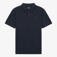 THE NORTH FACE男士冰感短袖POLO衫透气速干运动T恤夏季休闲服装