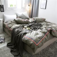 美帮汇日式水洗棉被套单件被罩单人双人1.8米床200230学生宿舍1.5m被套