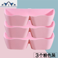 浴室卫生间拖鞋架墙面墙壁挂式免打孔墙上洗手间挂鞋架托收纳挂架 三维工匠收纳层架