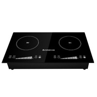 志高(CHIGO)电磁炉双灶嵌入式家用镶嵌式台式双灶头爆炒炉灶电灶家用双灶电池炉电磁灶大功率电炉 2327 滑控款