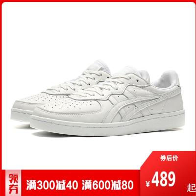 亚瑟士tiger男鞋女鞋休闲鞋网球风小白鞋运动鞋1183A841-100