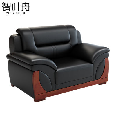 智叶舟办公沙发单人位118*88*90cm张