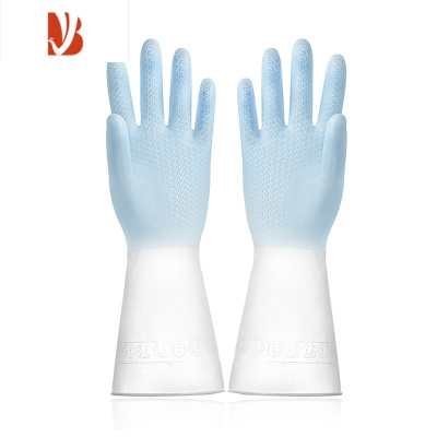 三维工匠家居用品小百货家用大全厨房洗碗家务洗衣服手套橡胶防水耐用薄款