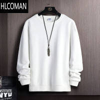 HLCOMAN卫衣男男装秋季新款男士长袖t恤宽松韩版百搭潮流上衣ins