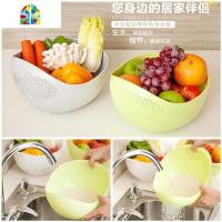 洗米多功能淘米篮家用小孔筛子淘米器洗米筛淘米篓沥水抖音 FENGHOU 小号白色洗菜篮洗菜篮