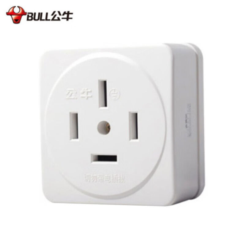 公牛(BULL)三相四极明装插座25A 440V GN-Z25(单位:个)