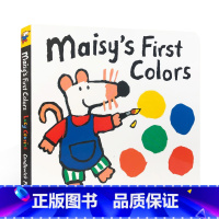 [正版]送音频英文原版 Maisy's First Colors 0-3-6岁低幼儿童英语启蒙纸板书小鼠波波系列童趣绘