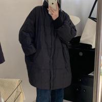 年新款羽绒棉服大码女冬韩版中长款棉袄加厚宽松过膝棉衣外套