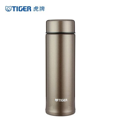 虎牌（tiger）304不锈钢水杯304不锈钢男女便携保温杯时尚商务型MMP-M40C400ml炫棕色TV