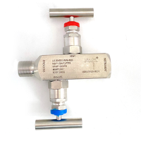 LK-LOK变送器二阀组 316SS(1/2“NPT外进内出)