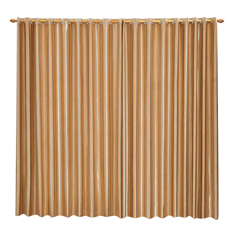 比韩窗帘卧室遮光隔热客厅出租房遮阳布罗马杆布帘多色可选(尺寸需裁剪)