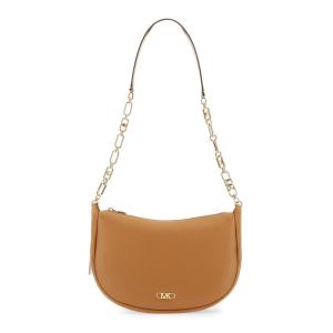 Michael Kors女士小羊皮拼接连帽手提腋下包潮流百搭通勤斜挎包 BEIGE