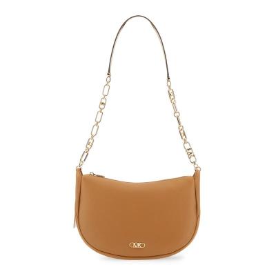 Michael Kors女士小羊皮拼接连帽手提腋下包潮流百搭通勤斜挎包