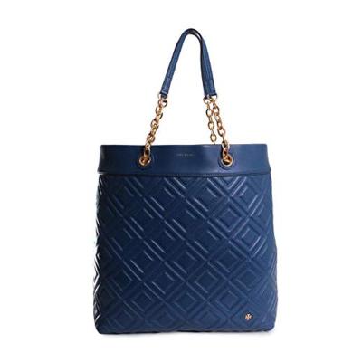 汤丽柏琦ToryBurch女包Fleming大容量时尚皮革托特包时尚轻奢简约百搭出街通勤必备女士手提包默认