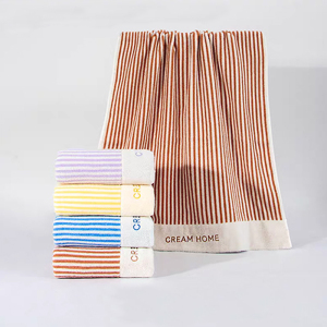 三利柔纹甜奶面巾C8007