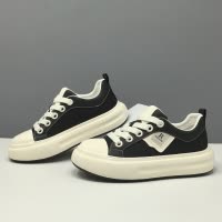 男士春夏透气饼干鞋手工车缝线百搭欧洲站休闲鞋小众厚底增高鞋男