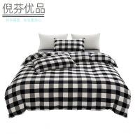 倪芬优品 精选优质水洗棉三件套 适用于1.2m床 套