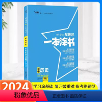 历史 初中通用 [正版]2024版星一本涂书初中历史初一初二初三历史辅导书 文脉教育七八九年级通用上下册知识大全 初中教