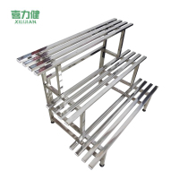 喜力健 户外不锈钢花架 三层-长150CM 个