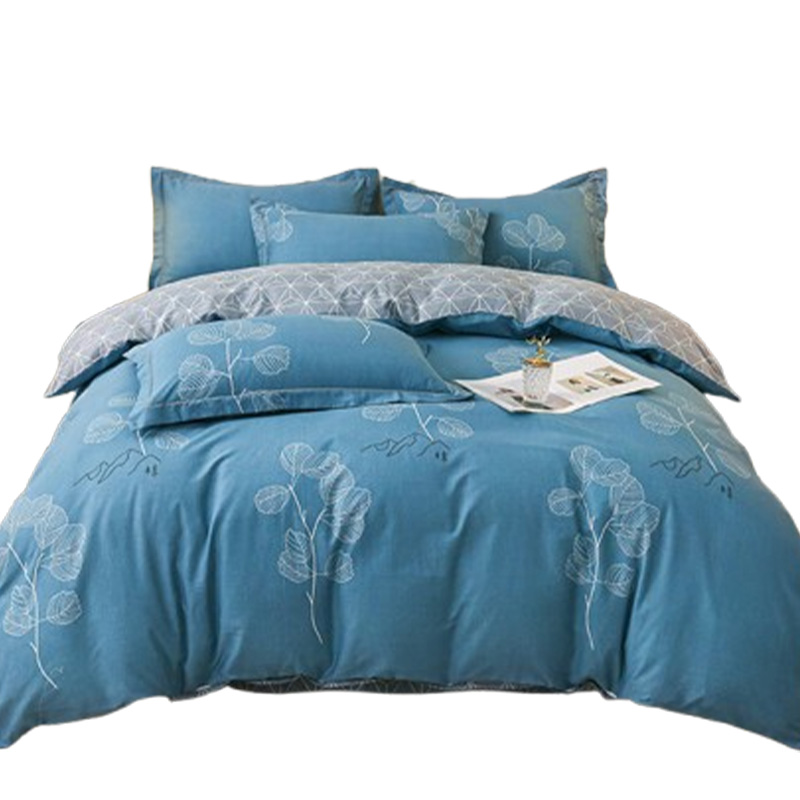 洁丽雅四件套柔软亲肤舒适软糯丝滑透气床单被套枕套AB版套件JLY-YHD004