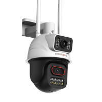 SKYWORTH/创维枪球联动智能摄像机600万超清 双摄像头 智能追踪