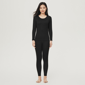 南极人蚕丝羊绒修身保暖内衣套装男女士秋冬抗菌发热打底秋衣秋裤