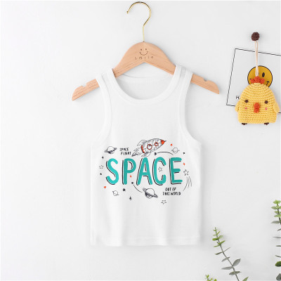 女童韩版纯棉吊带夏新款宝宝洋气时尚工字背心儿童百搭休闲背心
