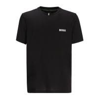 HUGO BOSS男士圆领短袖T恤百搭简约纯色基础款夏装