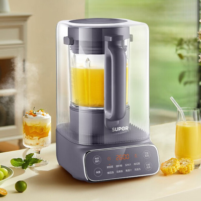 苏泊尔(SUPOR)降噪低音破壁机家用豆浆机 智能加热全自动榨汁机 有罩搅拌机 辅食机 早餐机SP19S