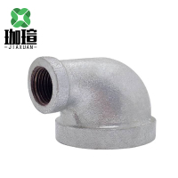 珈瑄 镀锌变径弯头 变径弯头异径内丝消防燃气水管弯头 DN25*15 单位: 个